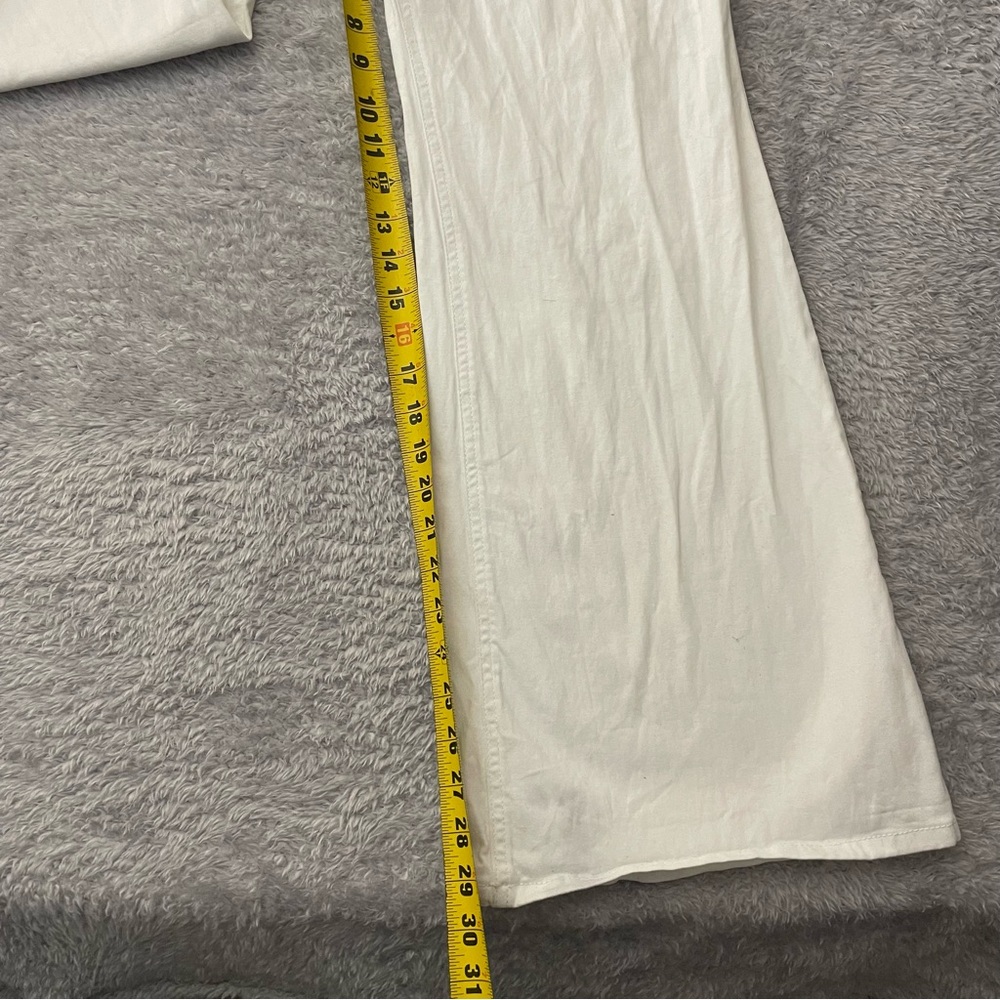• Title: True Craft White High-Rise Flare Pull-On Jeans - Plus Size 1X - Picture 7 of 7